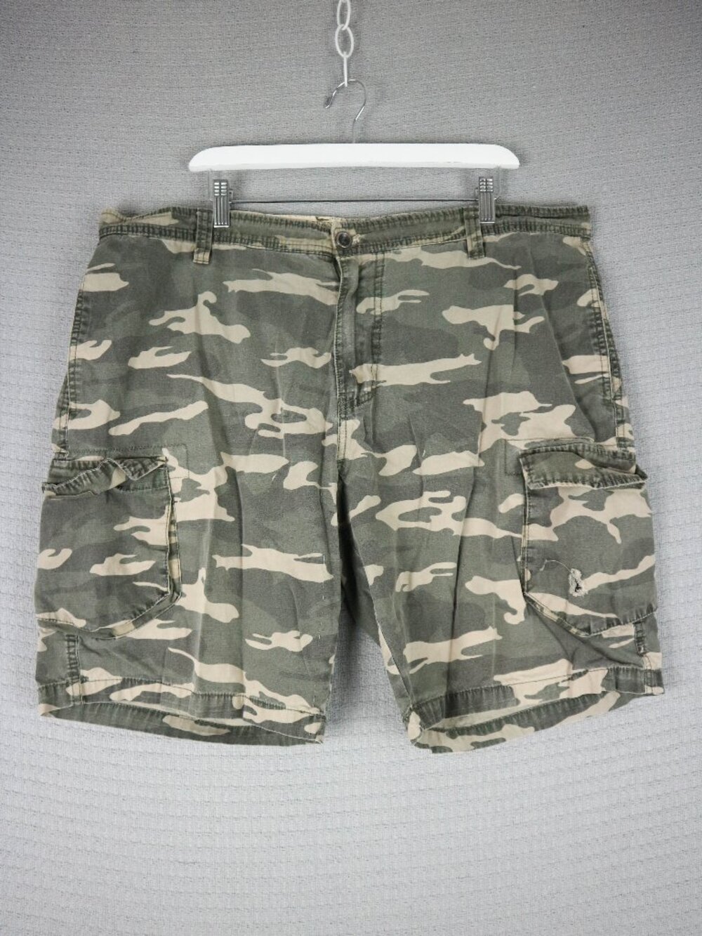 Mountain Ridge Camo Cargo Pants Mens 41W Vintage Y2K Streetwear Grunge